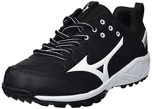All Surface Womens Turf Shoes - Mizuno Ambition 2 Black White 12