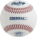 White High School Practice Baseballs - 12 Pack, Weather Resistant, Durable