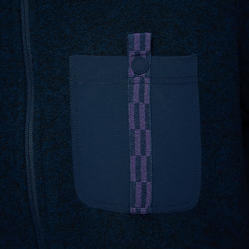 Merrell Men's Jungle Fleece Jacket Large Navy Night Full-Zip Outdoor Wear
