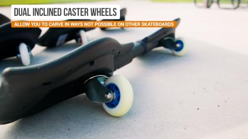 RipStik Classic Caster Board - Silver Skateboard for Kids & Adults