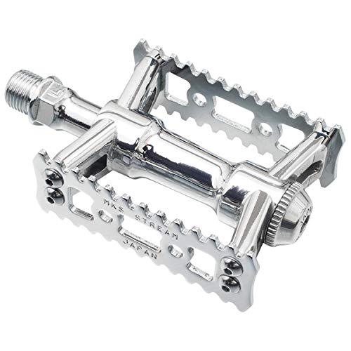 MKS Sylvan Stream Next Bicycle Pedals with Triple Shielded Bearings - Made in Japan, Left and Right Set, Regular Fit