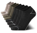 Nautica Men's Low Cut Cushioned No Show Socks 6 Pack - Graphite Heather