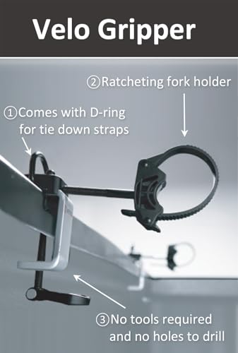 INNO RT201 Truck Bed Bike Rack - No-Drill Adjustable Bike Mount for Pickup