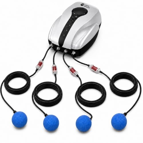 AquaMiracle 2000 Gallon All-in-One Koi Pond Aerator Kit with Air Stones & Check Valves