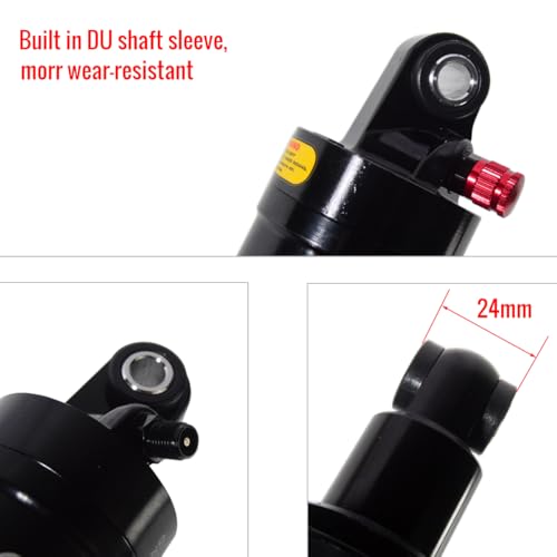 165mm Mountain Bike Rear Air Shock Absorber - AO-6 Air Pressure Shock
