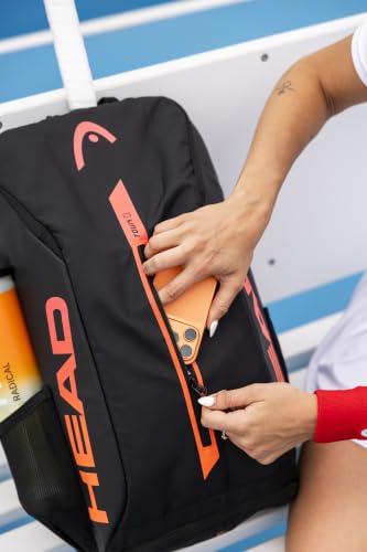 HEAD Tour Tennis Backpack 25L - Padded Racquet Compartment & Shoe Tunnel