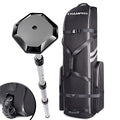 Premium Soft Padded Golf Travel Bag with Impact Support and Large Wheels