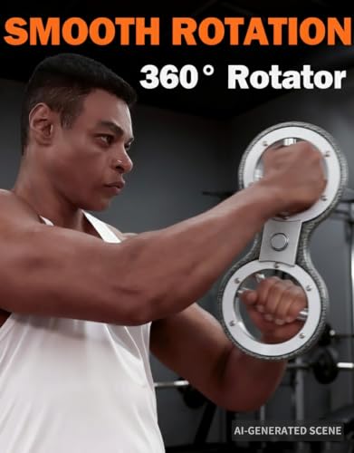 15LB Burn Machine Elite - Upper Body Arm & Forearm Rotator Trainer
