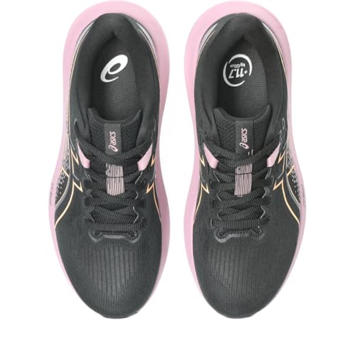 ASICS Women's GT-1000 15 Running Shoes - Black Taro Purple 7.5