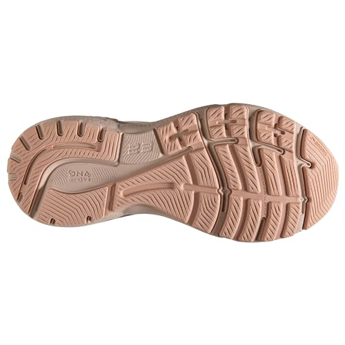 Brooks Women's Adrenaline GTS 23 Supportive Running Shoe - Crystal Grey / Villa / White, Size 11