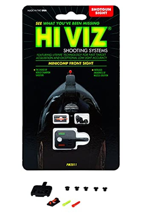 HIVIZ Mini Comp Shotgun Sight R/G/O