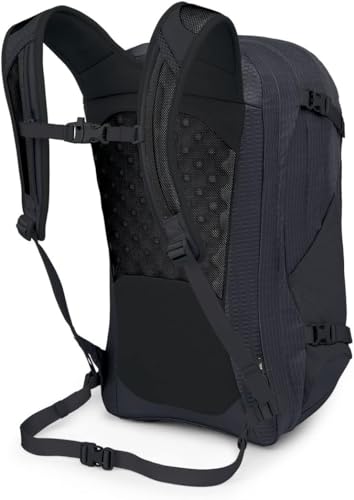 Osprey Nebula Commuter Backpack - Black, 32L, Recycled Nylon, TSA Laptop Sleeve