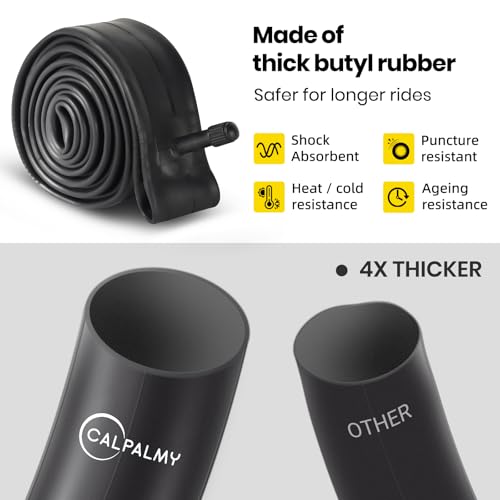 29 Inch Bike Inner Tubes with Schrader Valve 32mm - Heavy Duty Replacement for Road & Mountain Bikes - Variation 2