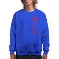 NBA Junk Food Philadelphia 76ers Crewneck - Royal Blue, Medium