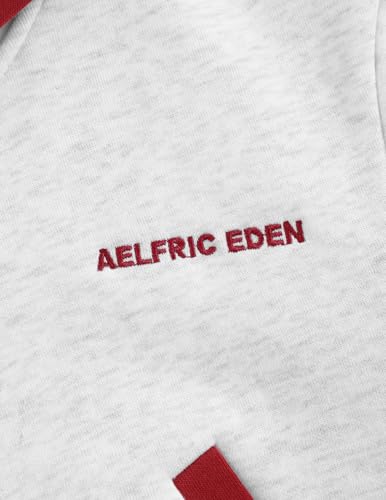 Aelfric Eden Cropped Contrast Stripe Zip Up Hoodie - Medium Short Grey - Y2K Style