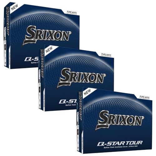 Srixon Q-Star Tour 6 Golf Balls White 36 Pack - Tour-Level Performance