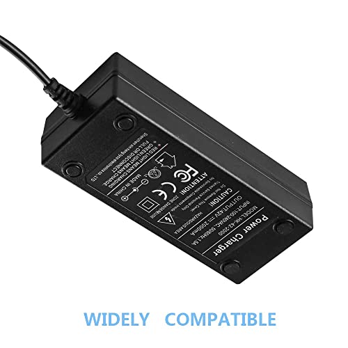 42V Lithium Battery Charger for Electric Scooters - Fast Charge Power Adapter