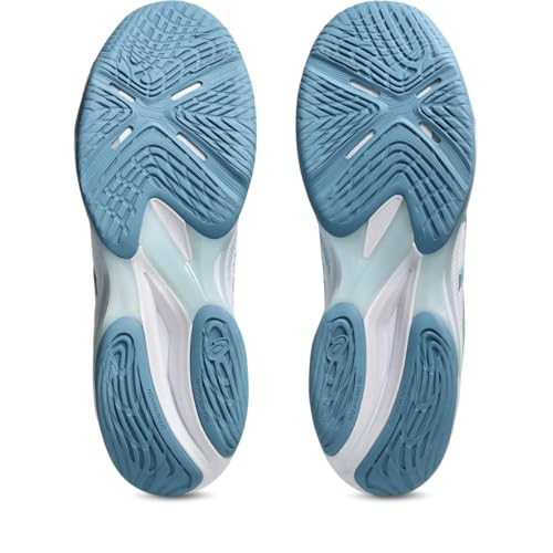 ASICS Mens Netburner Ballistic FF 4 Indoor Sports Shoes 9.5 White Blue