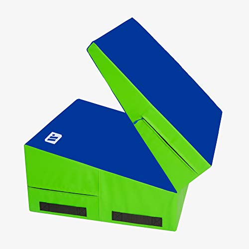 We Sell Mats Gymnastics Incline Mat - Cushioned Skill Wedge for Tumbling & Cheerleading