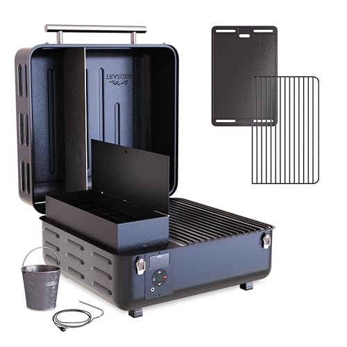 Traeger Ranger Portable Wood Pellet Grill & Smoker with Cast Iron Griddle - Pellet Grill