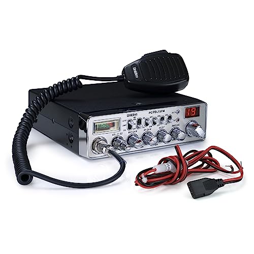 Uniden 40-Channel CB Radio with Dual-Mode AM/FM, SWR Meter, PA Function