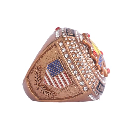 Softball Championship Trophy Rings - 2 or 12 Pack, Team Award, Size 9.5, Gold & Silver