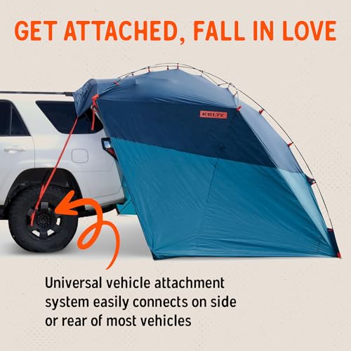 Kelty Backroads Shelter Overlanding Tent with Fiberglass Frame, Universal Mount, UV & Rain Protection