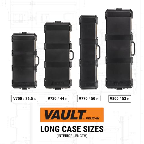 Pelican Vault Long Hard Case V800 56 Inch OG Green for Camera & Gear