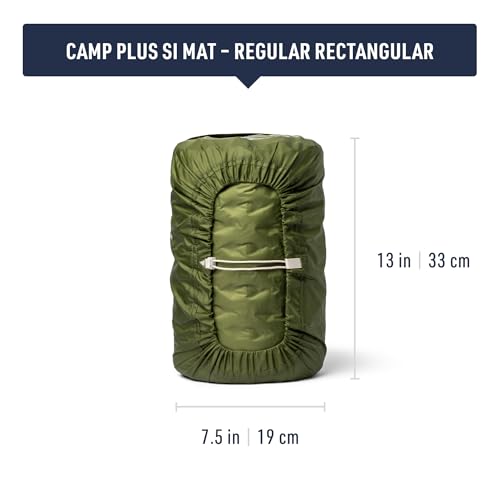 Sea to Summit Camp Plus SI Rectangular Sleeping Mat 72 x 25.2 in - 4-Season Insulated Foam Pad