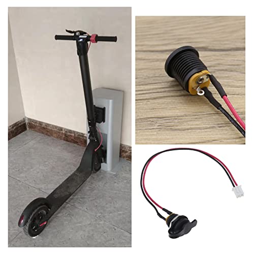 Electric Bike Charging Port Replacement 2-Pack DC5.5x2.1mm Waterproof Dust Cover