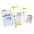 West System 105A Resin & 206A Slow Hardener Repair Kit with Pumps - Bonding Adhesives