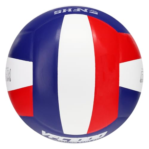 Mikasa NFHS-Approved Indoor Volleyball - Natural Leather, 5 Size, 18-Panel