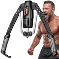 Grey Adjustable Hydraulic Arm Exerciser for Upper Body Strength & Rehabilitation
