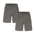 X-Large Boys Jersey Shorts Pack with Pockets - Charcoal Heather