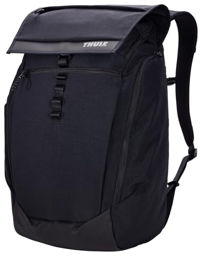 Thule Paramount 27L Black Backpack with Padded Laptop Compartment - Commuter Bag