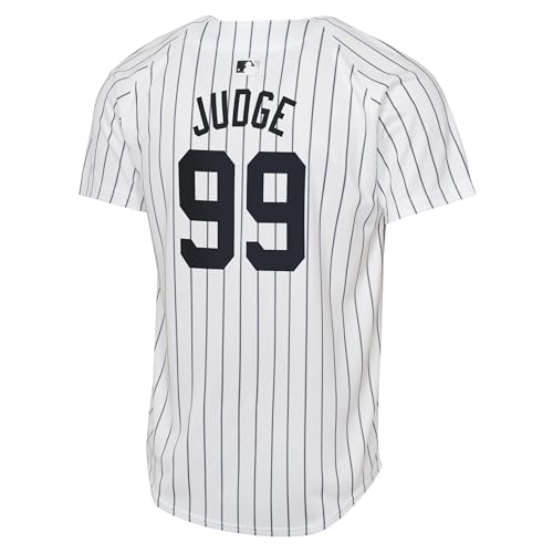 Youth White MLB Jersey Kids Aaron Judge New York Yankees 8-20 Variation 10-12