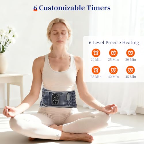 Red Light Decompression Belt with Electric Pump for Back Pain Relief