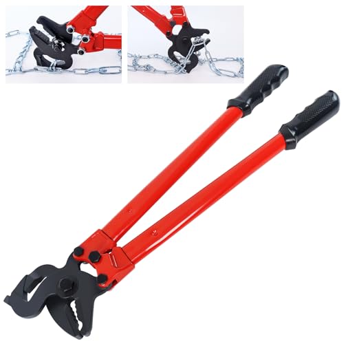 YHK 23-Inch Snow Tire Chain Repair Pliers, Heavy-Duty Chain Opening & Closing Tool