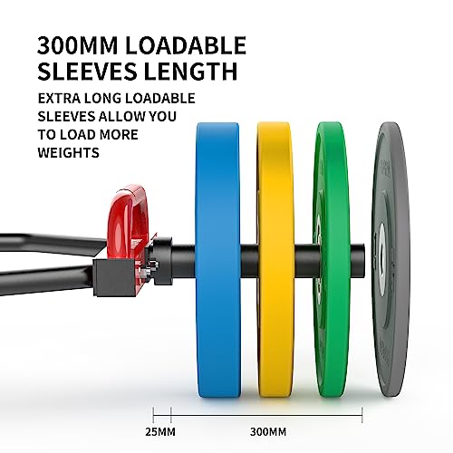 PROIRON Olympic Trap Bar 56-inch Heavy-Duty Steel Powerlifting Barbell for Deadlifts & Squats