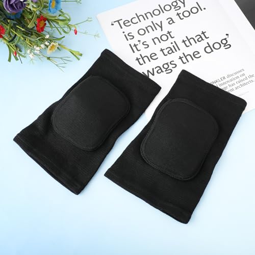 Sibba Compression Elbow Pads M-Black Sports Support for Kids & Adults