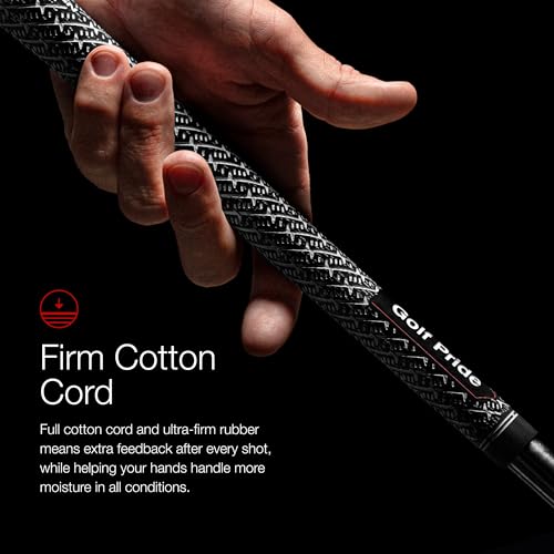 Golf Pride ZGRIP Cord Golf Grip Midsize 13-Pack | Firm Control & Traction