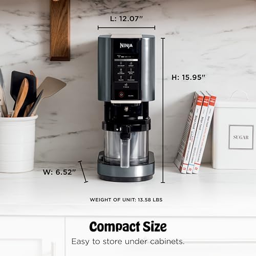 Ninja CREAMi 7-in-1 Ice Cream Maker with 1 Pint | NC299AMZ - Frozen Dessert Maker