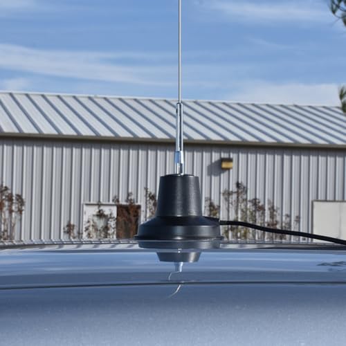 Tram Heavy-Duty 26-30 MHz CB Antenna Kit with Magnet Base & Coax Cable