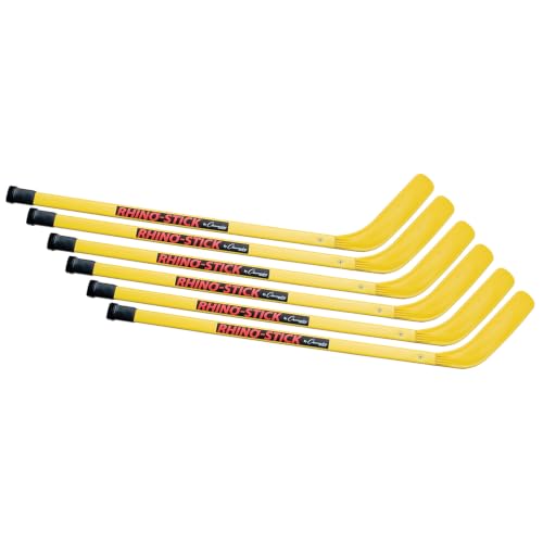Champion Sports Rhino Stick Hockey Set 36" - Durable ABS Indoor/Outdoor