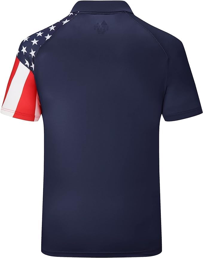 ZITY Men's Golf Polo Shirt - Short Sleeve Tactical Design | Moisture-Wicking Outdoor Apparel