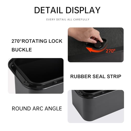 Xztrdi Marine Deck Access Hatch Black 10.63x14.76 Inch Boat Hatch & Lid