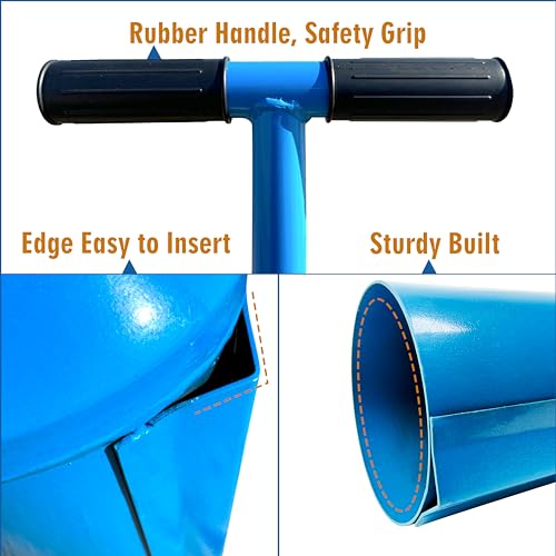 Palmyth Clam Gun with Vented Hole and Heavy-Duty Clam Bag - 31-inch Digging Tool + Mesh Collector