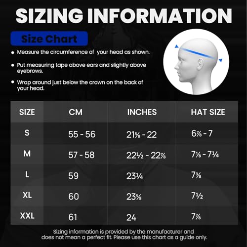 ILM Adult Bike Helmet with Removable Earmuffs & Visor - Matte Black Medium