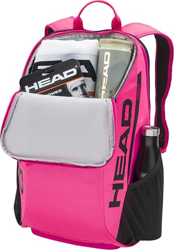 HEAD Tour Tennis Backpack 25L Pink - Sport & Travel Bag for Racquets & Gear