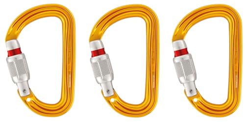 PETZL Sm'D Rock Climbing Carabiner with Locking System